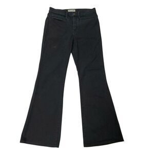 Madewell Jeans Womens 28 Black Flea Market Flare Stretch Cotton Blend 90s Y2K